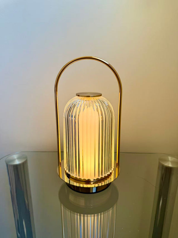 Portable Prism Table Lamp touch control LED